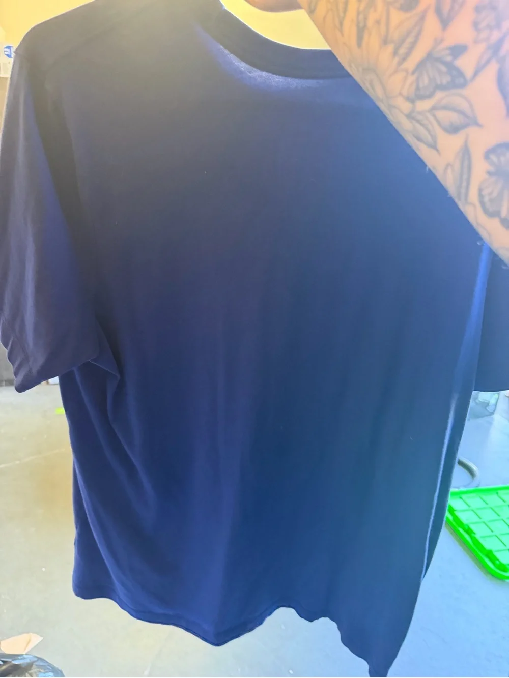 Nike Royal Blue Tee with White Logo